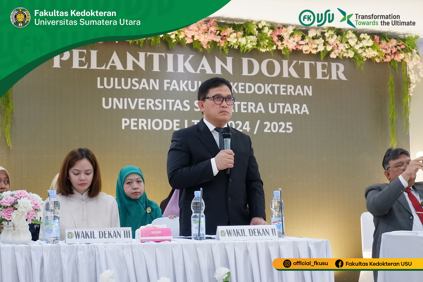 Inauguration and Oath-taking of Doctor Graduates of the USU Faculty of Medicine Period FY. 2024 / 2025